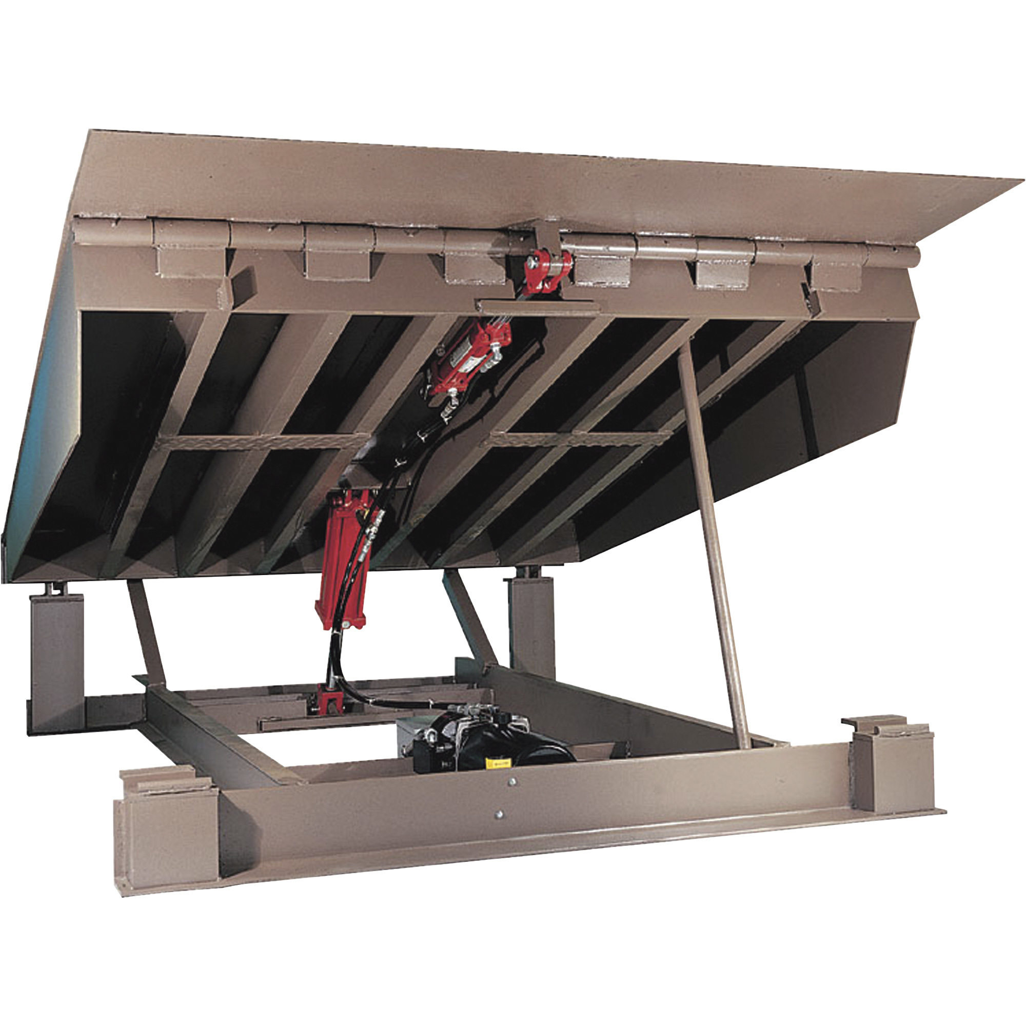 Vestil Electric Hydraulic Dock Leveler - 8ft.4in. x 7ft., 20,000-Lb. Capacity, Model# EH-78-20
